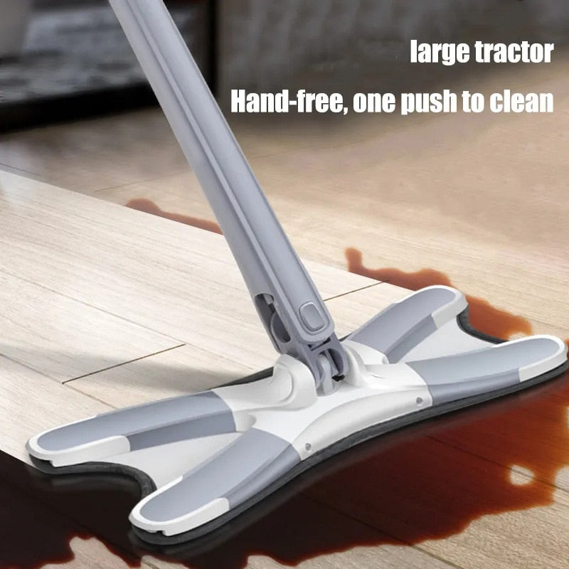 "Effortless Cleaning with the X-Type 360° Microfiber Floor Mop: Your Ultimate Cleaning Companion"