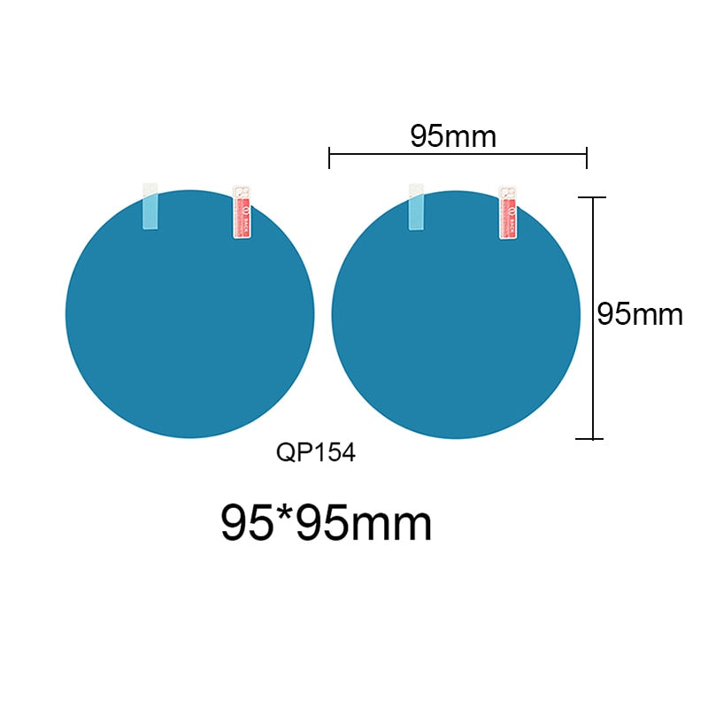 HD Transparent Sticker Rainproof Film (2 Pcs)