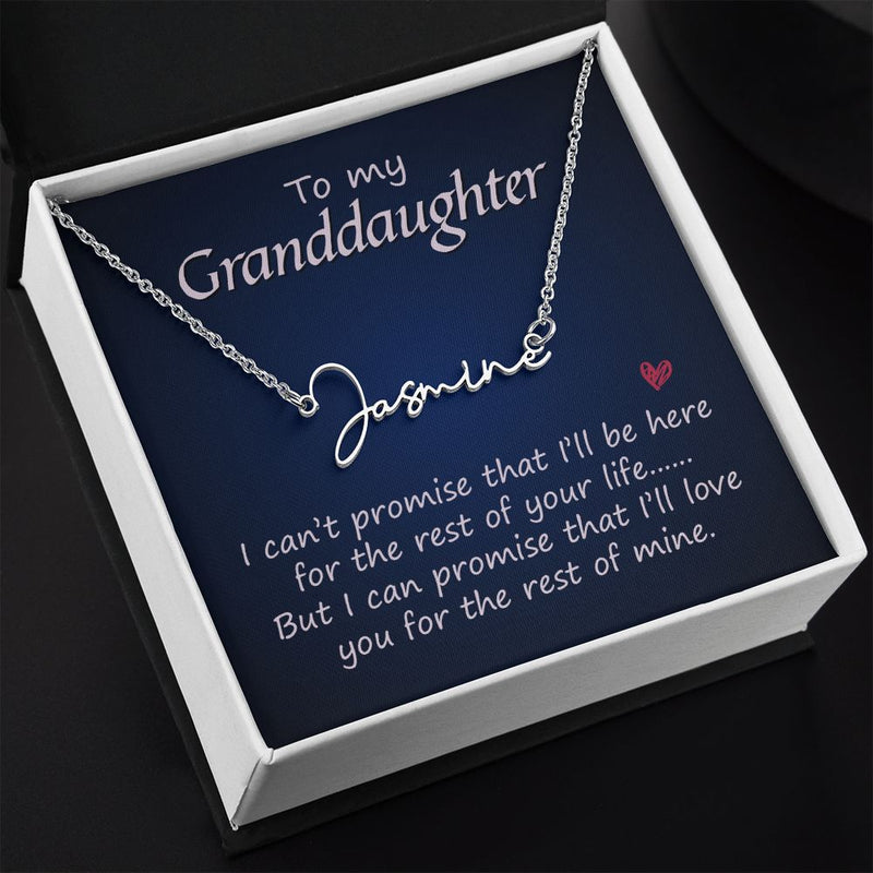 Granddaughter Necklace