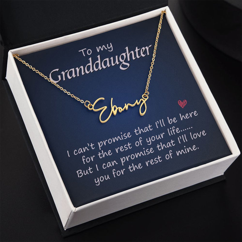Granddaughter Necklace