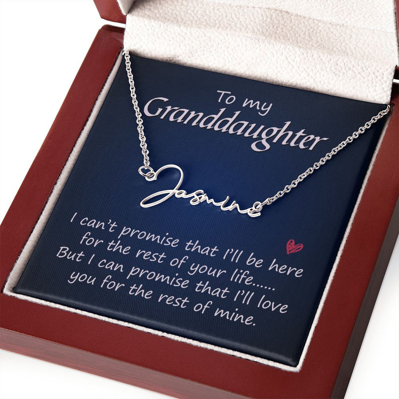Granddaughter Necklace