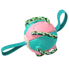 Dog Toys Soccer Ball with Grab Tabs