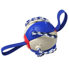 Dog Toys Soccer Ball with Grab Tabs